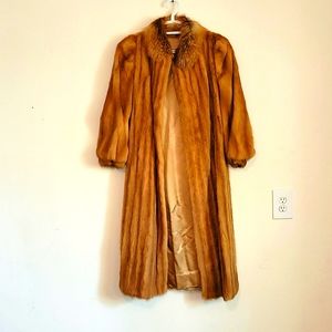 1978 Custom Made Golden Mink 2/4  Coat